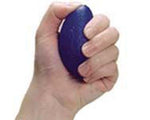 Hand eggsercizer-firm (plum)