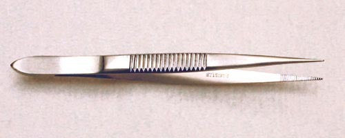 Splinter forceps 4 1/2  serrated