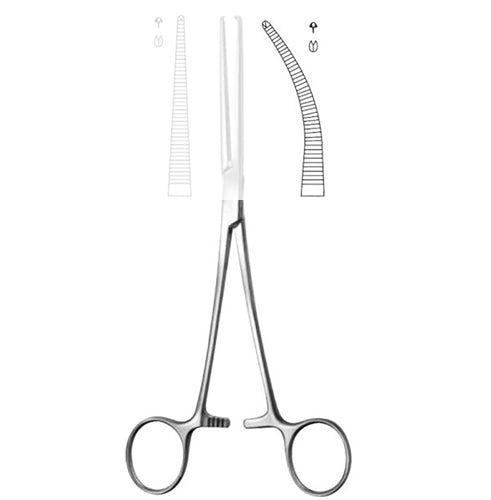 Mosquito forceps curved 5