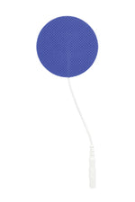 Reusable electrodes  pack/4 1.75  round  blue jay brand