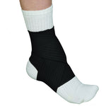 Blue jay adjustable ankle wrap black  small  7 -8