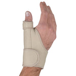 Blue jay adj thumb support w/stabilizing stay beige sm/md